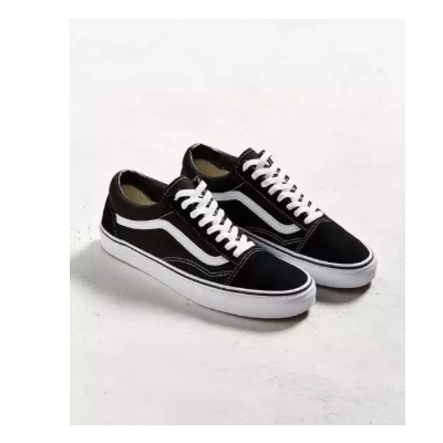 Vans Black/White VN000D3HY28 Old Skool Lace Up Shoes (Unisex) - 7201